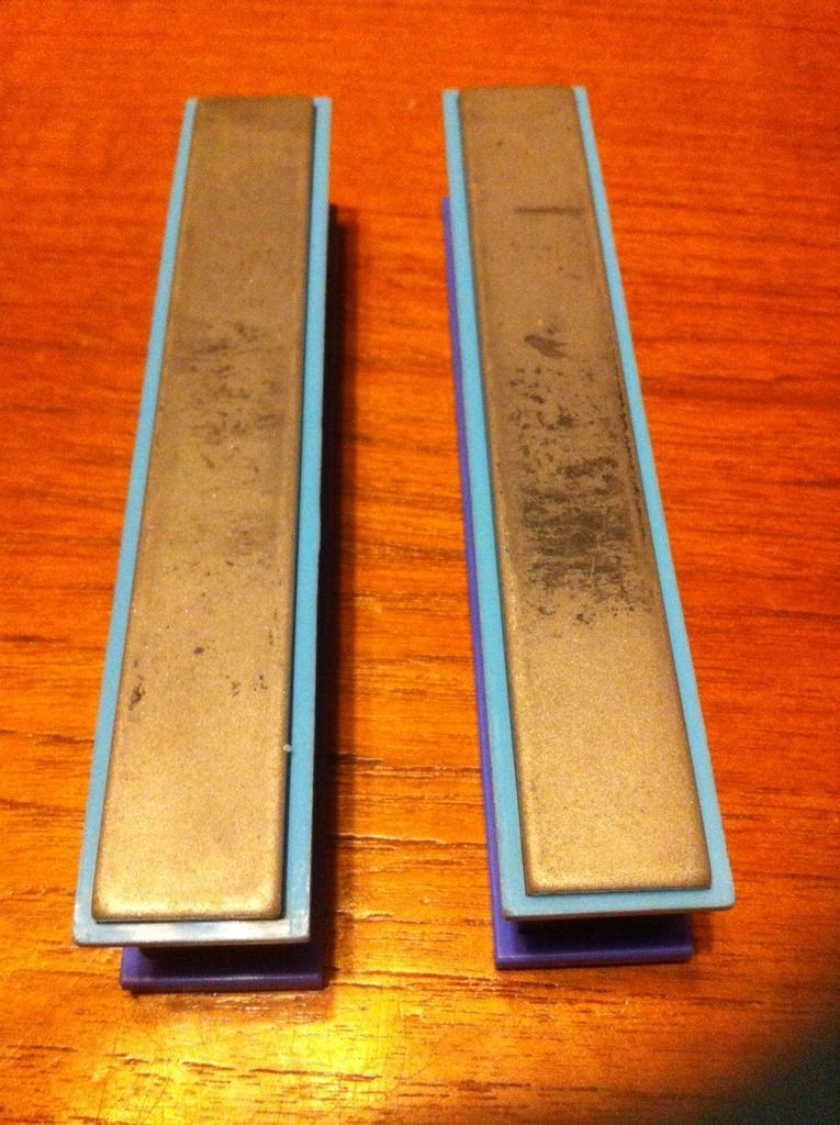 Diamond stones wear out Wicked Edge Precision Knife Sharpener